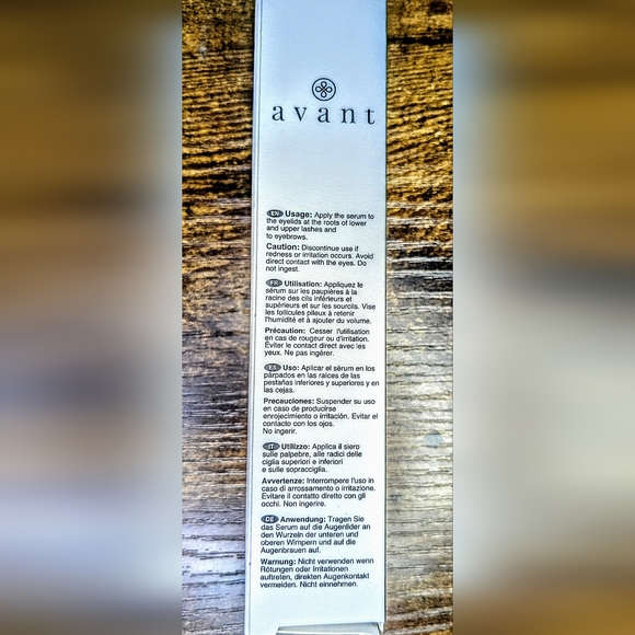 AVANT SKINCARE Pro-Elongating Biotin Lash & Brow Fortifier Serum - Picture 6 of 14